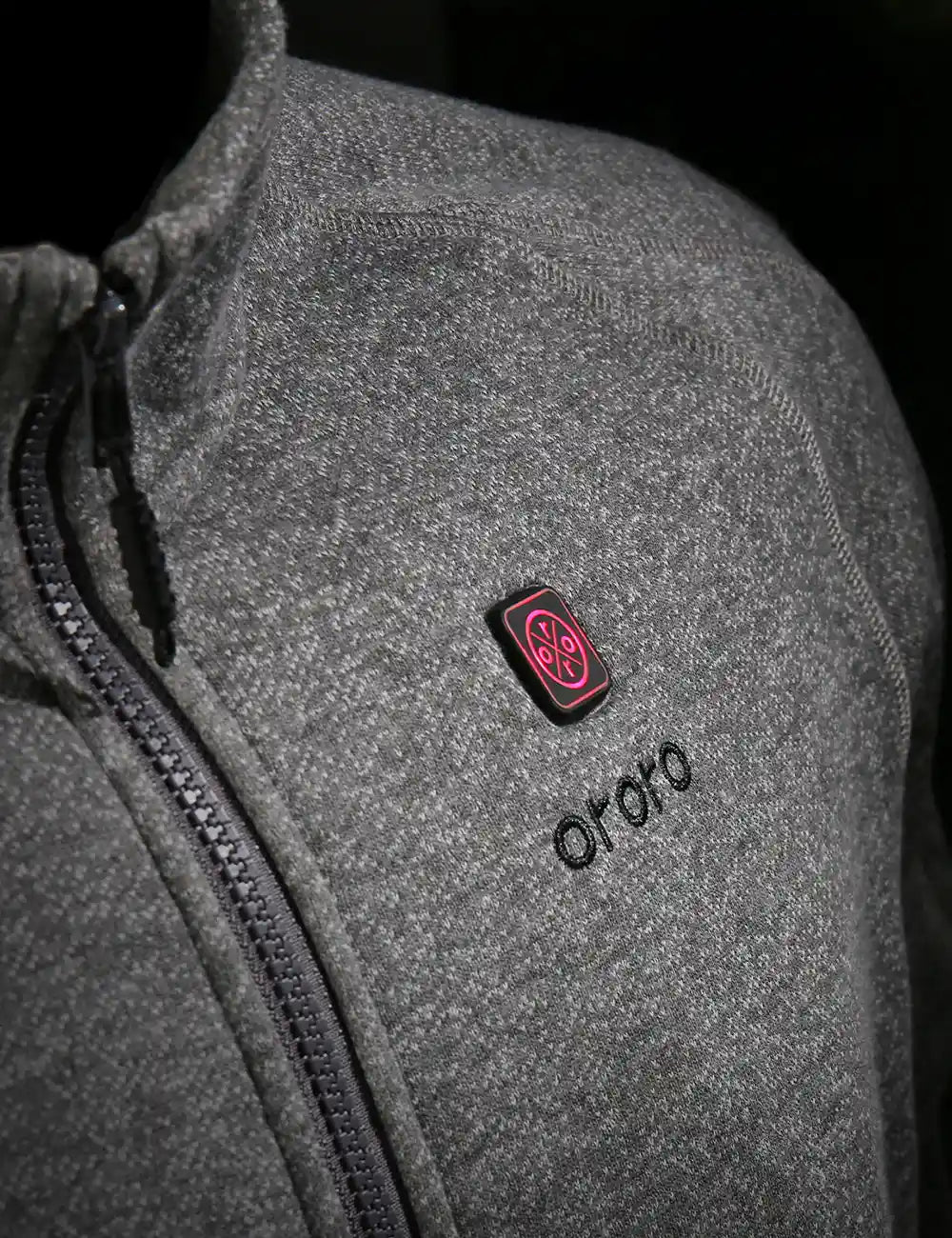 ORORO Heated (Open-box) Men's Heated Fleece Jacket (Battery Set Not Included) - Image 5