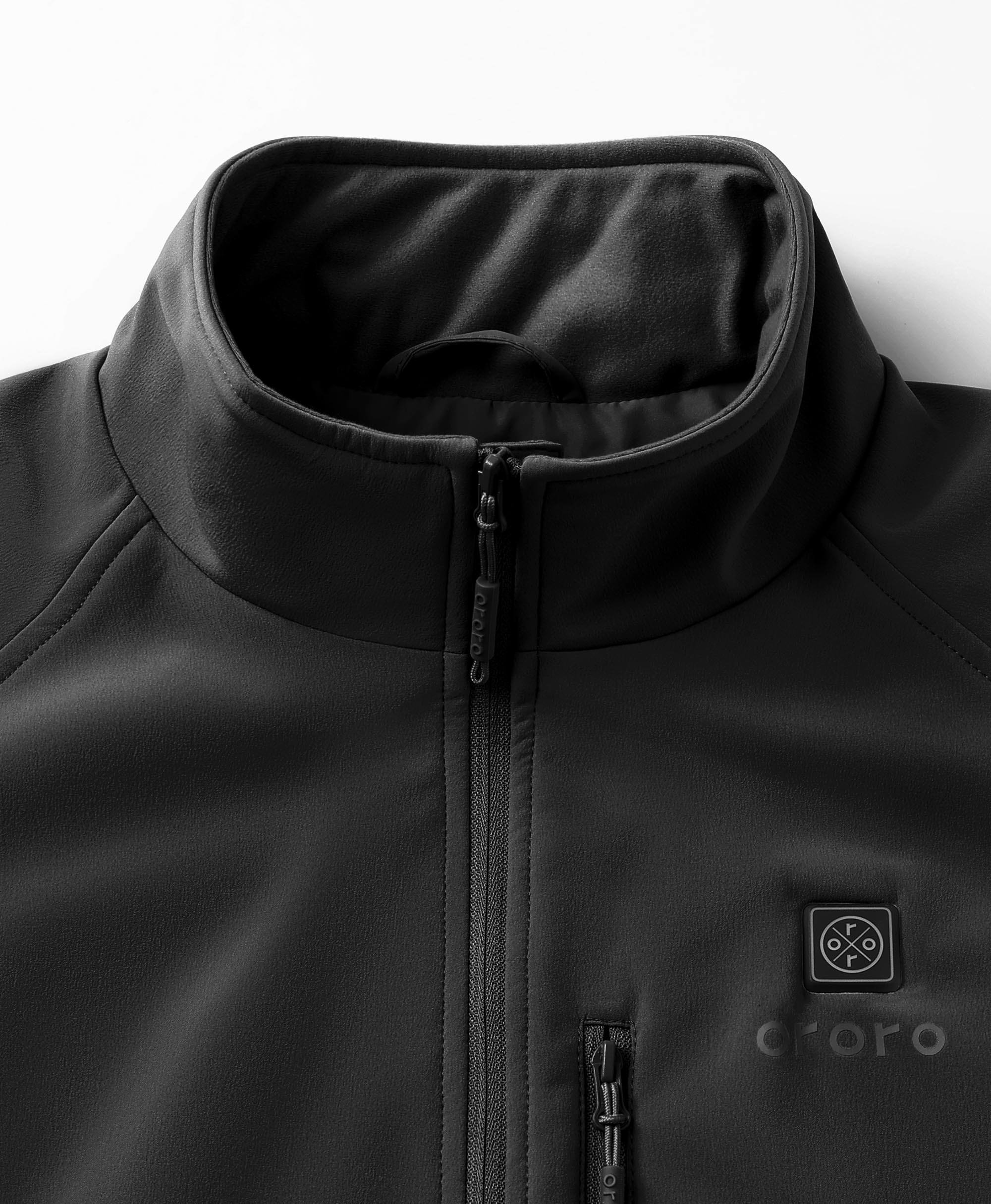 ORORO Heated Women's Heated Softshell Vest - Lower Back Heating (Apparel Only) - Image 19