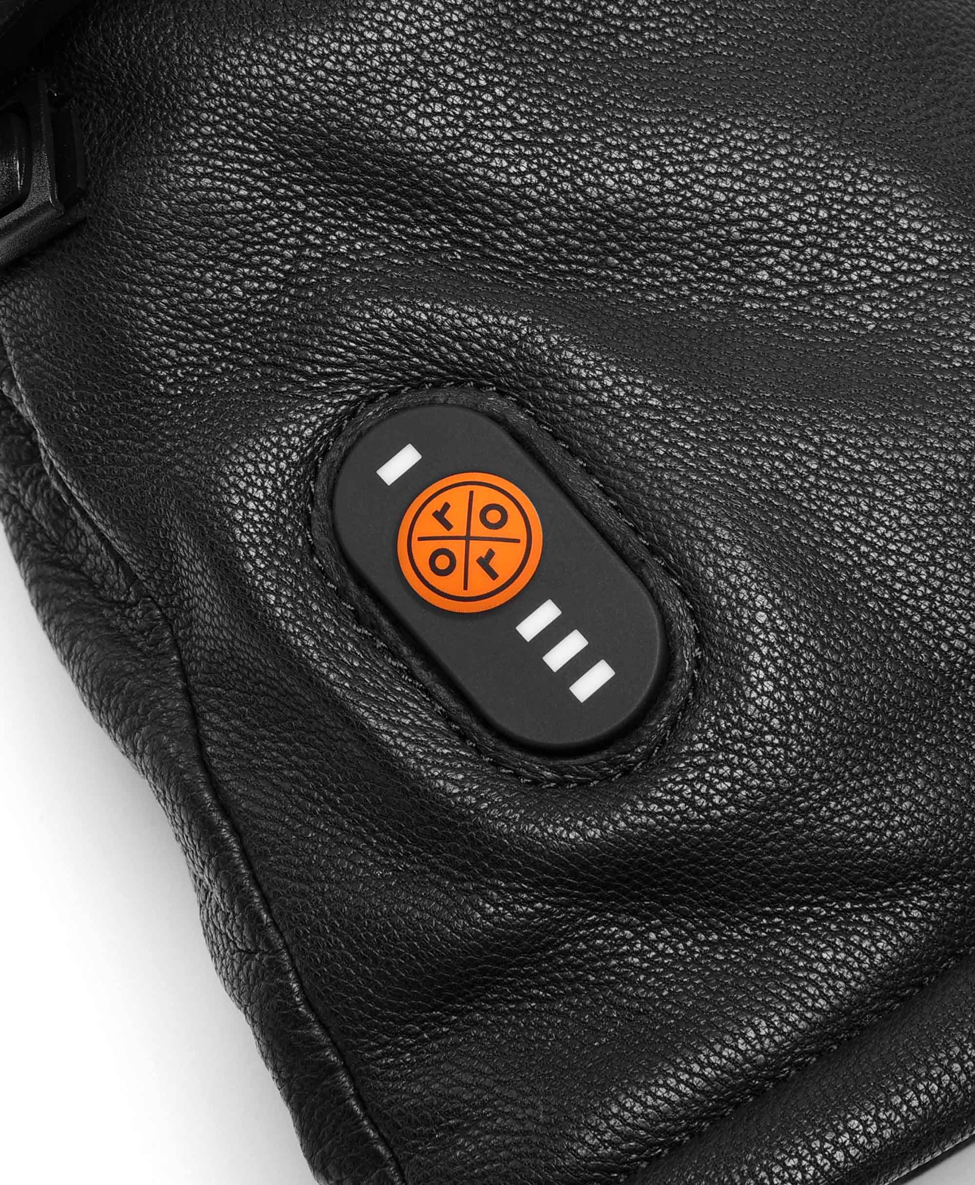 ORORO Heated (Open-box) Boise Unisex Heated Full Leather Gloves - Image 5