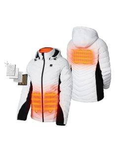 Alternative view of ORORO Heated Cloudland Women's Heated Down Jacket (Apparel Only)