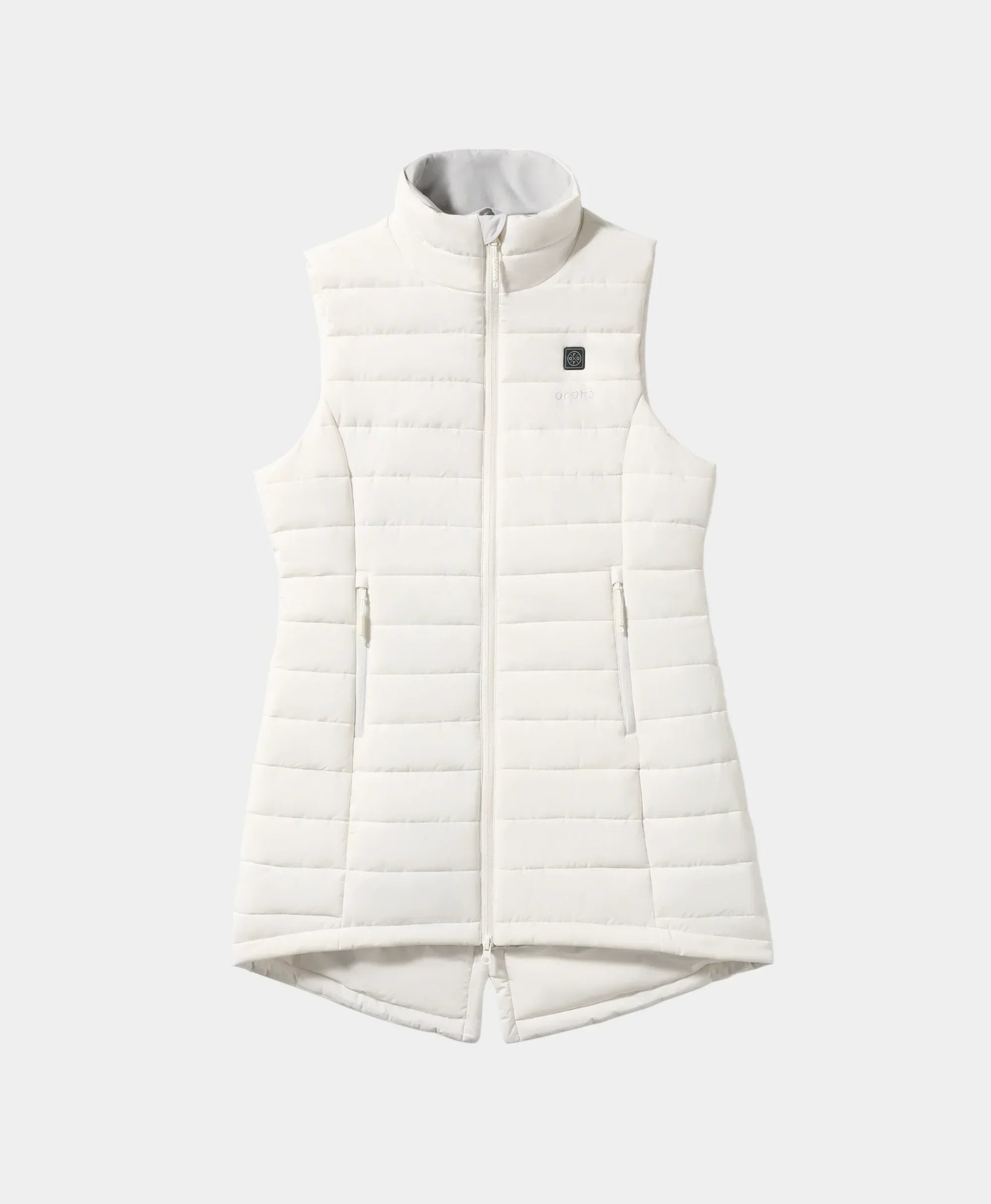 ORORO Heated Tribeca Women's Heated Long Puffer Vest (Apparel Only) - Image 55