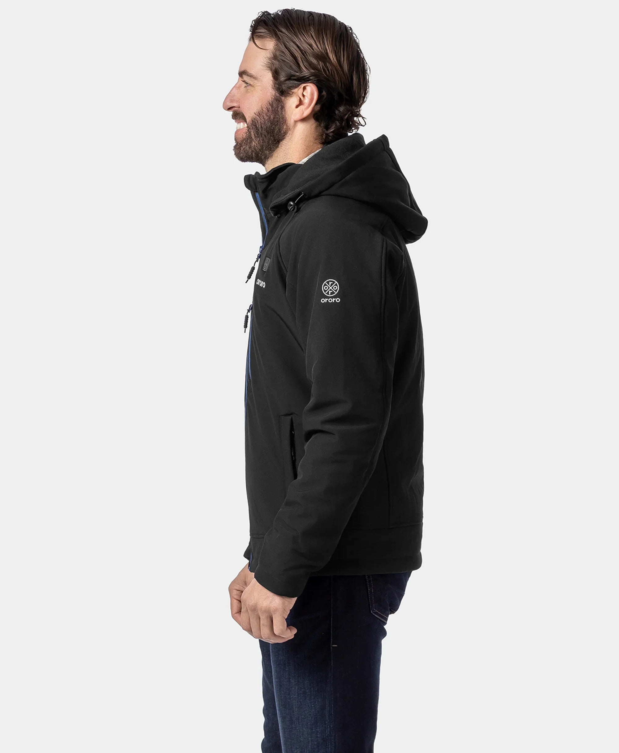 ORORO Heated Men's Classic Heated Jacket 2.0 (4 Heating Zones) - Image 4