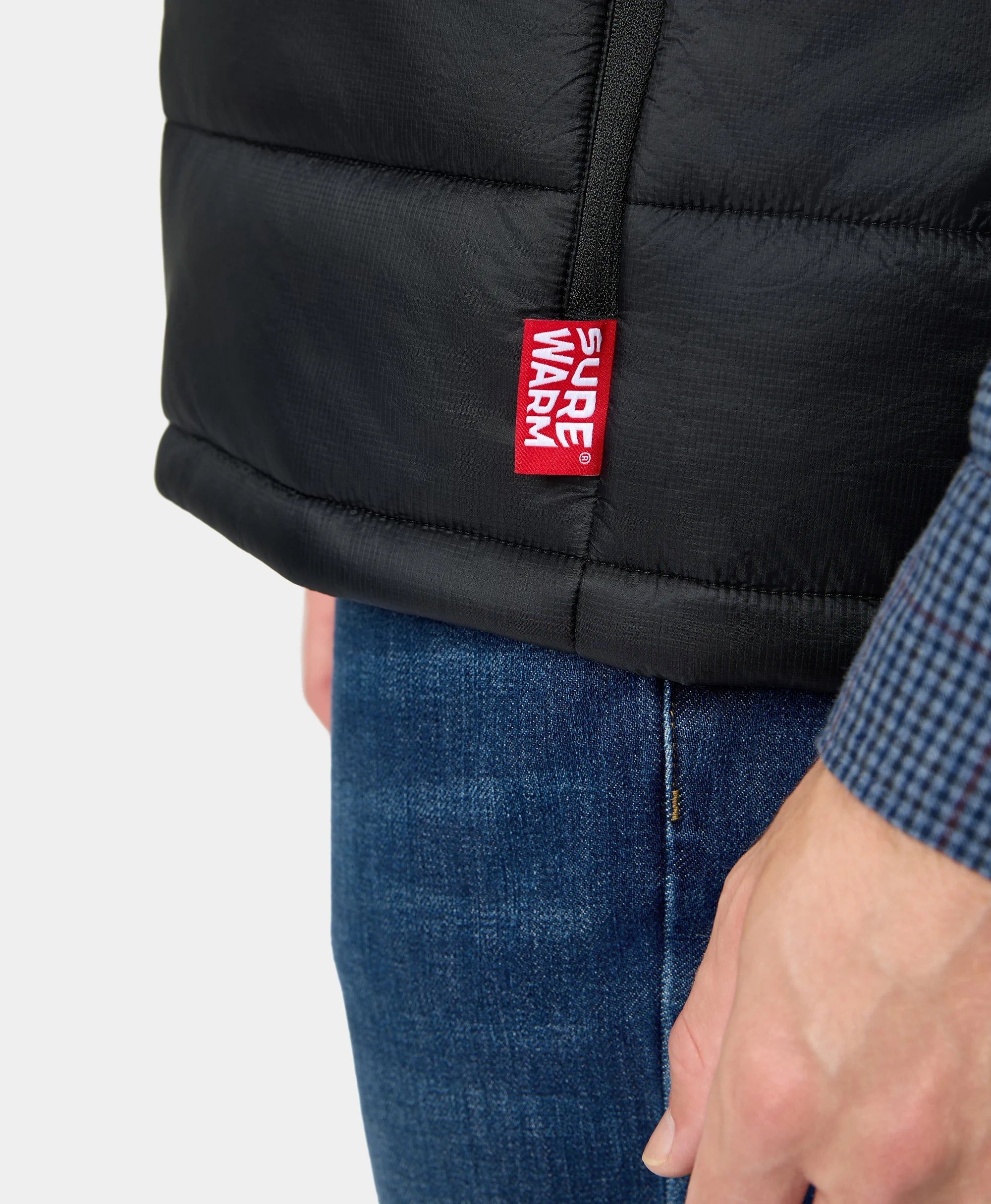 ORORO Heated (Open-box) SureWarm® Men's 7-Zone Dual-Control Classic Pro Heated Vest (Battery Set Not Included) - Image 7