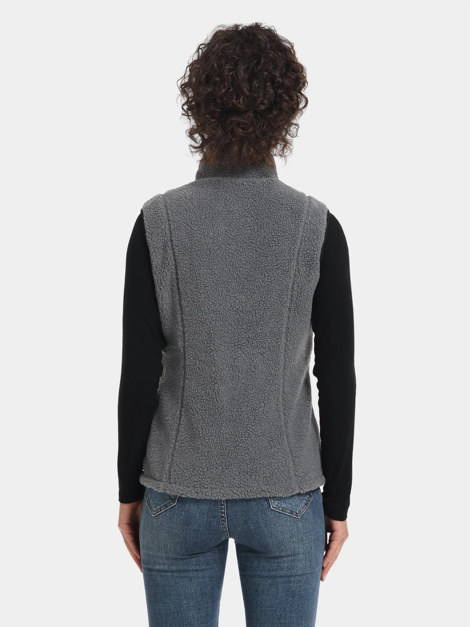 ORORO Heated (Open-box) Women's Heated Recycled Fleece Vest (Battery Set Not Included) - Image 13