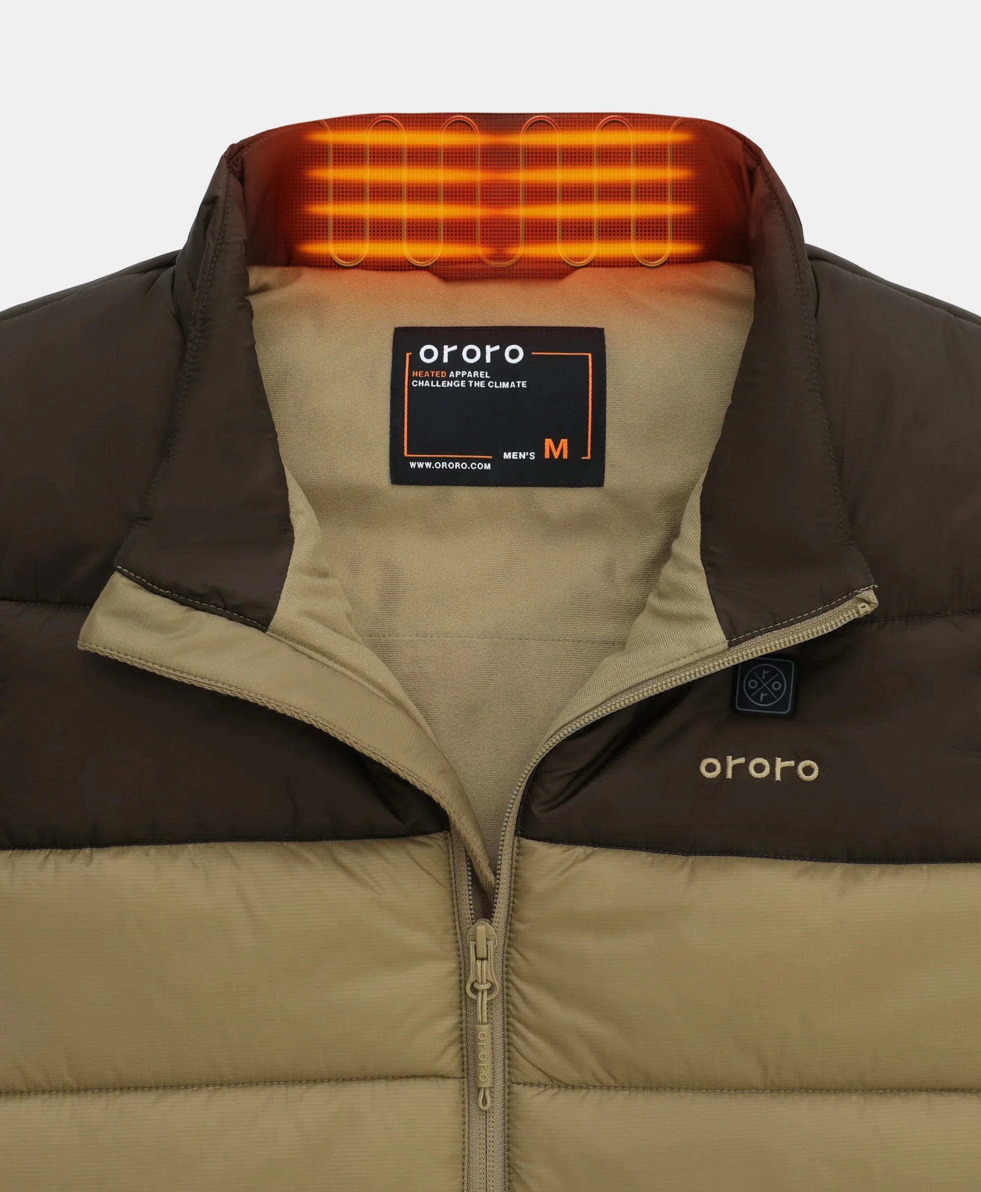 ORORO Heated Men's 5-Zone Classic Evo Heated Vest (Apparel Only) - Image 23