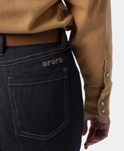Alternative view of ORORO Heated Heatenim ORORO Heated Women’s Heated Denim Pants with Fleece Lining (Apparel Only)