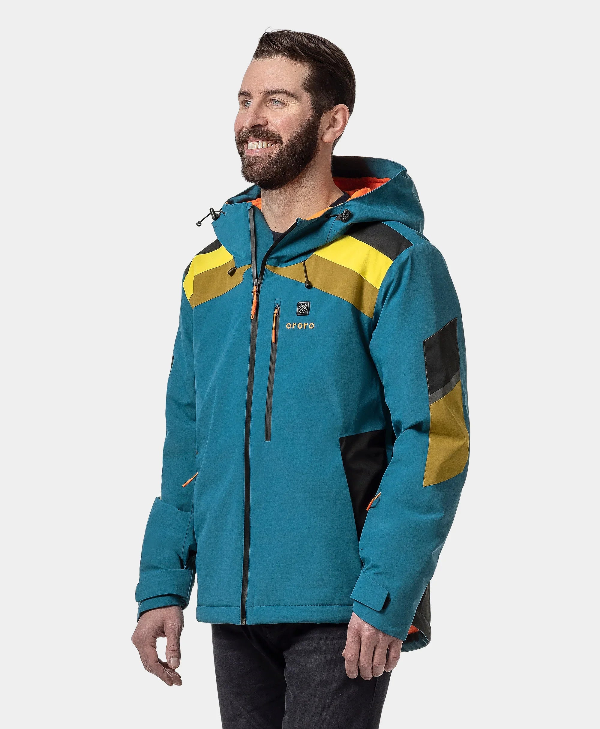 ORORO Heated St. Moritz Men's Heated Snow Jacket (Apparel Only) - Image 17