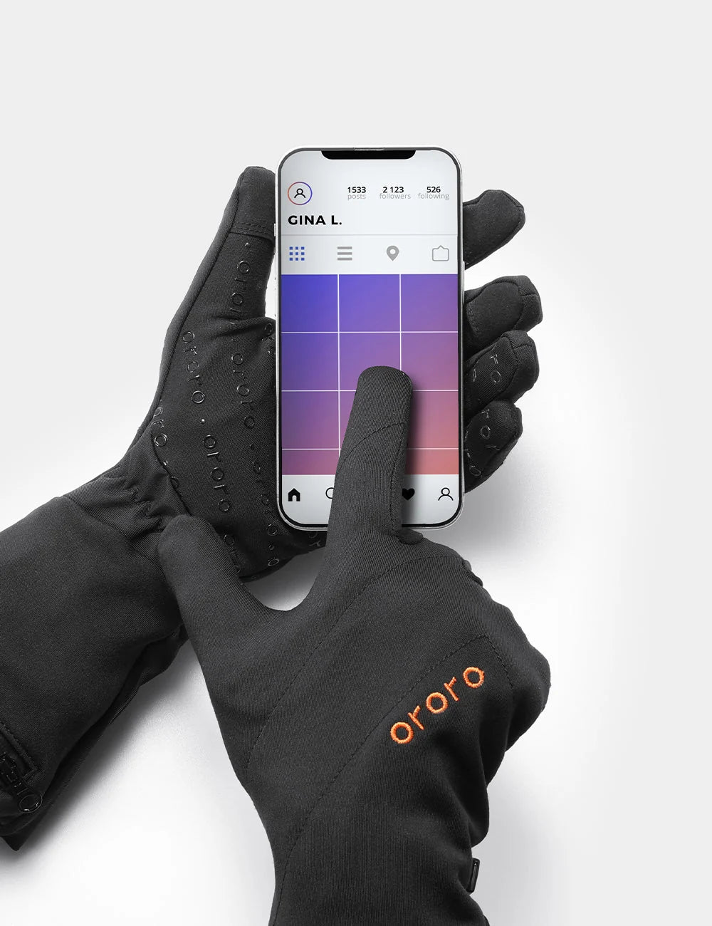 ORORO Heated (Open-box) Glasgow Heated Liner Gloves - Image 5