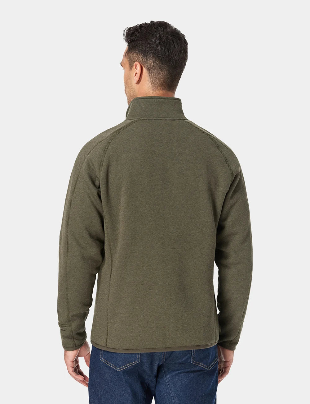 ORORO Heated (Open-box) Men's Heated Fleece Jacket (Battery Set Not Included) - Image 21