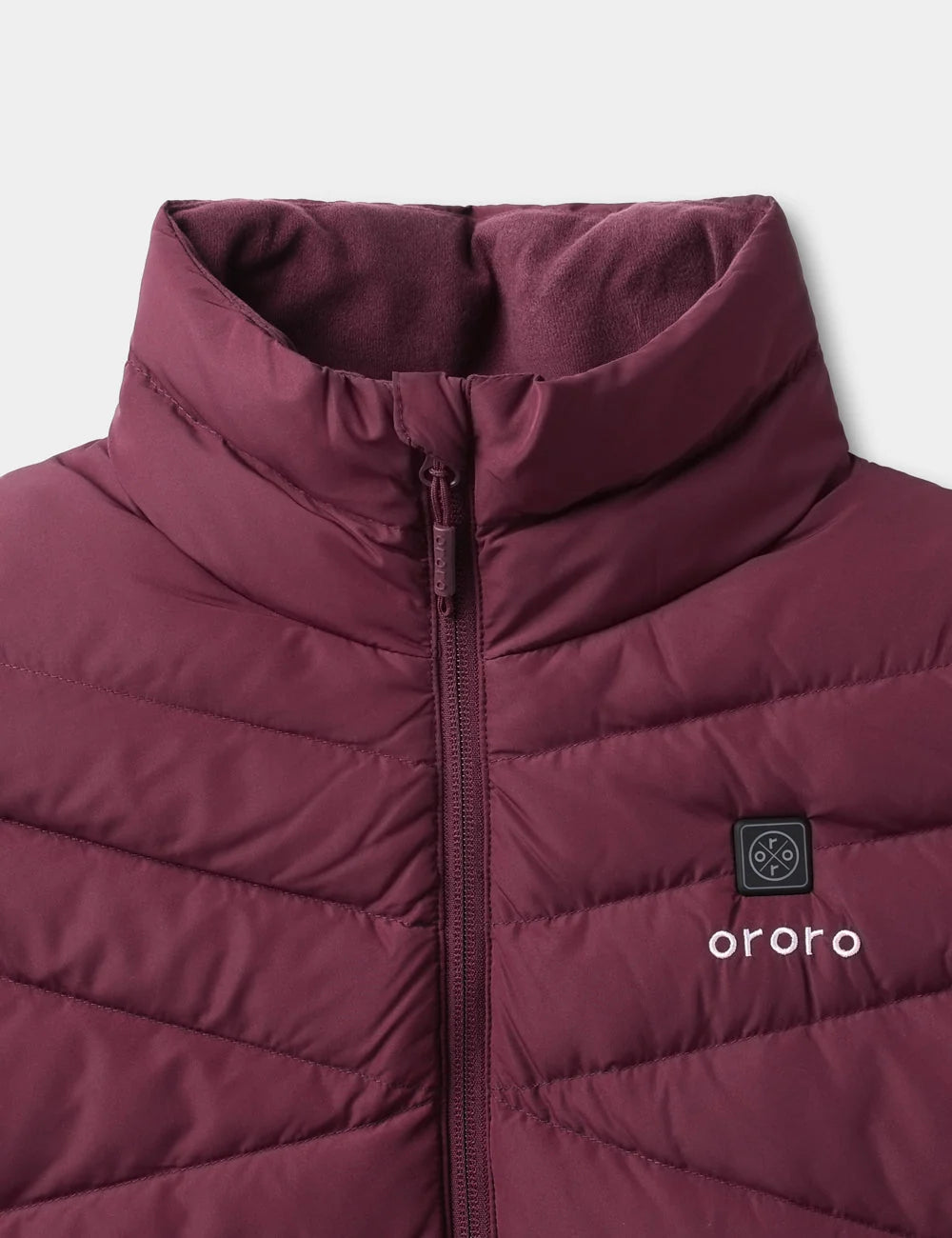 ORORO Heated Women's Heated Lightweight Down Vest - Image 44