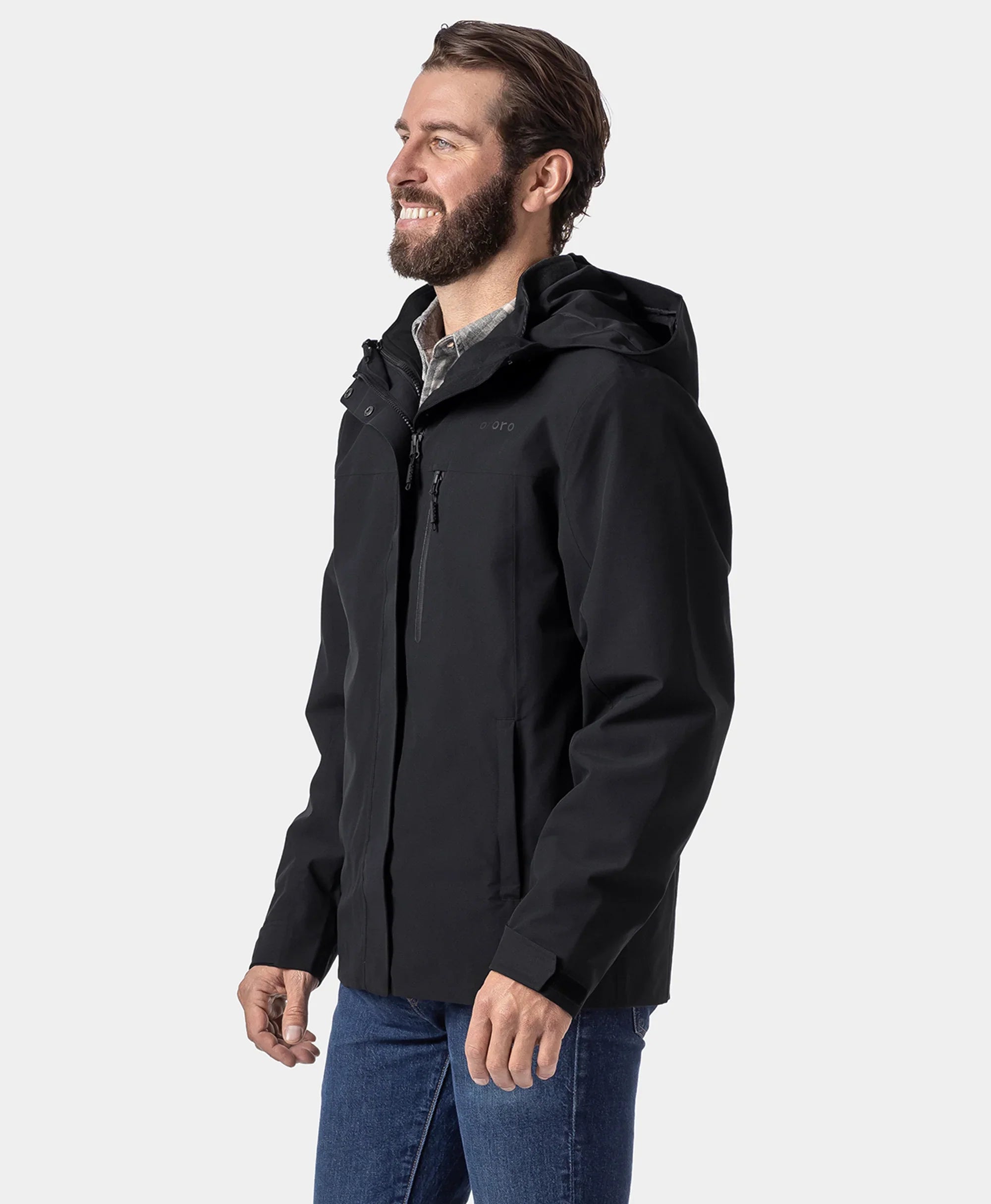 ORORO Heated River Ridge Men’s 3-in-1 Heated Jacket with Fleece Liner - Image 29
