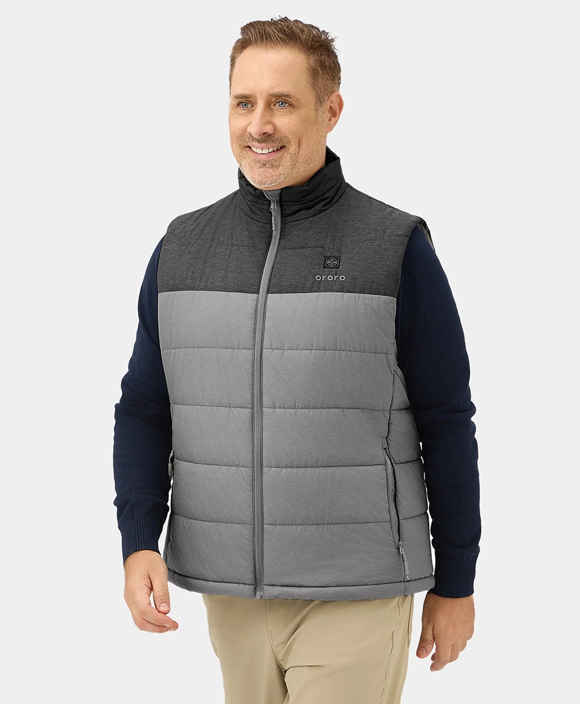 ORORO Heated (Open-box) Men's Classic Heated Vest (Battery Set Not Included) - Image 16