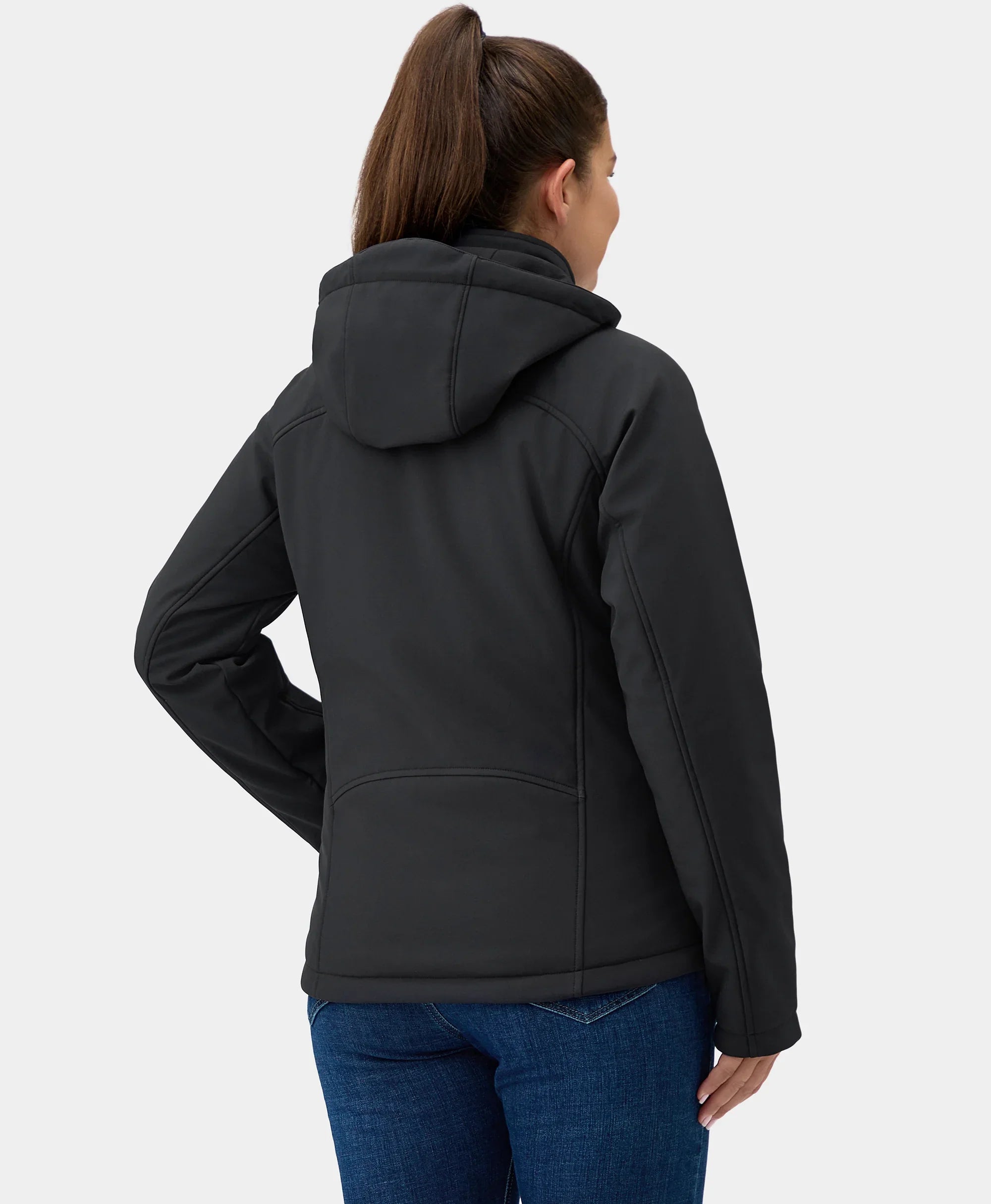 ORORO Heated Paragon Women's Heated Jacket - Black (Apparel Only) - Image 5