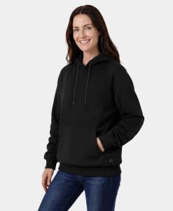 Alternative view of ORORO Heated Preston Unisex 5-Zone Pullover Heated Hoodie
